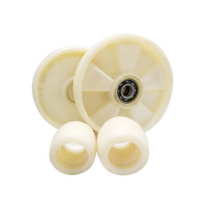 Roue avant d'entraînement pour <span class=keywords><strong>transpalette</strong></span> manuel 200*50mm, roue en nylon pour chariot élévateur - Product Image 3