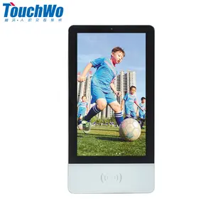 Smart Access Hardware 15.6 "Wall Mounted Panel PC Layar Sentuh dengan 13.56Mhz Ifare RFID Pembaca Kartu NFC