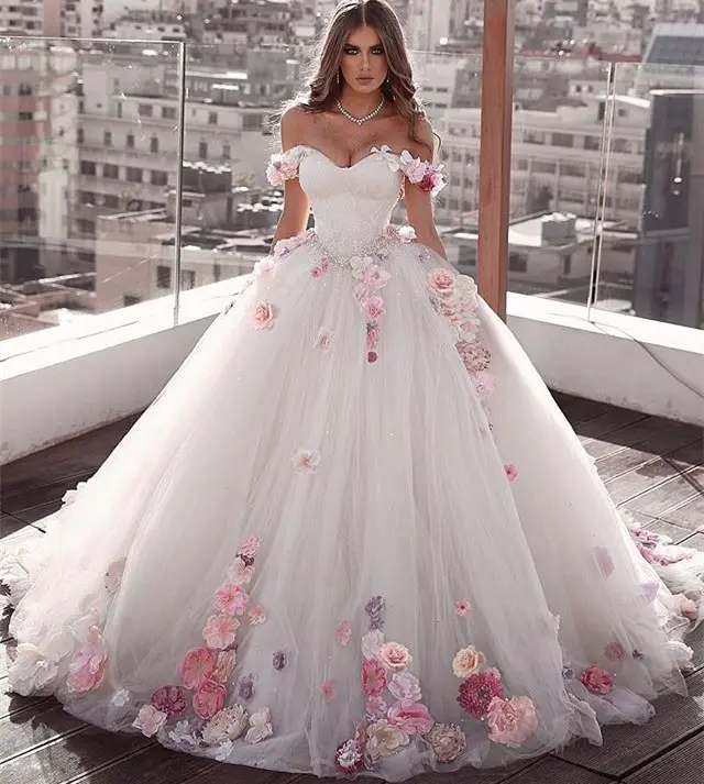 Vestido เดอโนวิโอชุดแต่งงานผ้าลูกไม้ทรงเอไลน์,ชุดเจ้าสาวแนวเจ้าหญิงชุดราตรีงานเลี้ยงสำหรับงานแต่งงาน