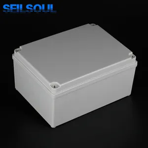 SEILSOUL Hot Sale 200*150*100 IP65 PVC Waterproof Electrical Outlet Floor Box,pvc distribution Junction Box Size