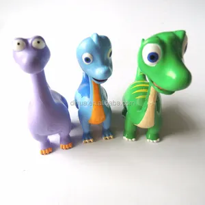 迪化恐龙小雕像纪念品礼品硬质PVC小雕像恐龙动物人物塑料小雕像玩具