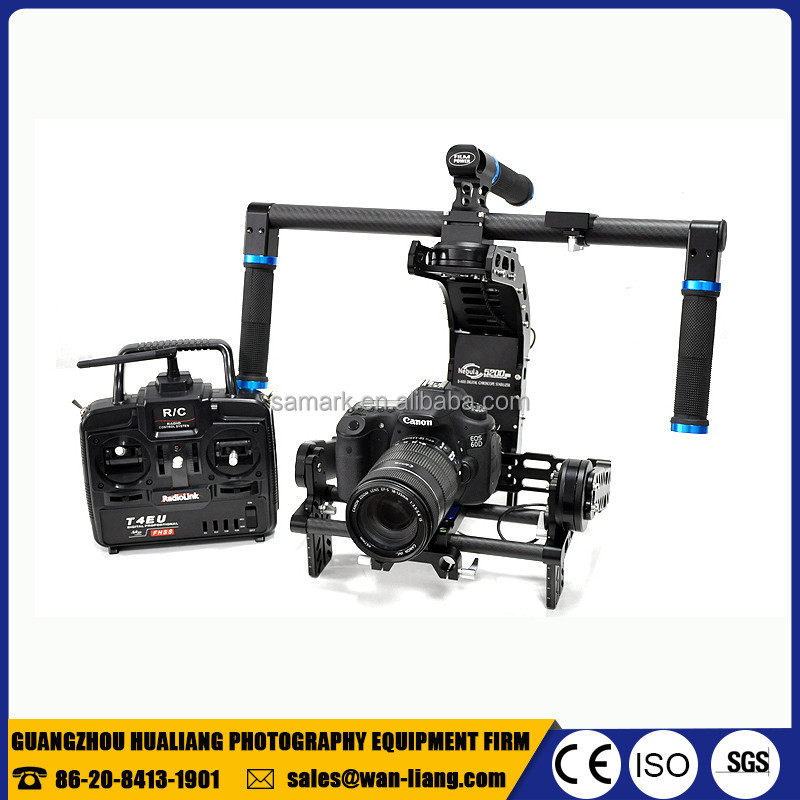 2016 туманность 5200 pro цифровой 3 оси ручной dslr видеокамера гироскопа gimbal стабилизатор для go pro камеры телефонов