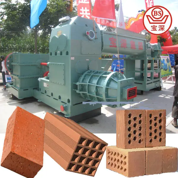 2024 new Cheap red clay brick making machine baoshen