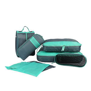 Portable Pratique 7 Set Emballage Cubes <span class=keywords><strong>Voyage</strong></span> Bagages Emballage Organisateurs - Product Image 1