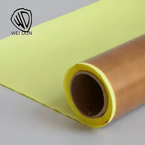 Heat resistant fire proof expansion joint PTFE coated glass fiber fabric fiberglass roll cloth