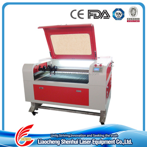 Sello de goma LaserworkV9 Ruida co2 90 w reci máquina de corte por láser para <span class=keywords><strong>el</strong></span> Logotipo de cuero de corte de forma automática - Product Image 4