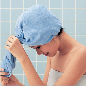 <span class=keywords><strong>Toalla</strong></span> de Microfibra para el Cabello, Turbante de Microfibra, <span class=keywords><strong>Toalla</strong></span> para el Cabello de Salón de Belleza, Envoltura para el Cabello para Mujer - Product Image 3