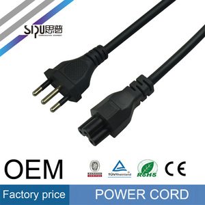 Sipu Chất lượng cao ý 3 lõi dây điện cáp VDE dây điện IEC Nữ Nhà Máy Giá mã màu VDE dây điện cắm - Product Image 3