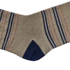 Women's Bamboo &amp; Spandex Eco-Friendly Crew Length Thick Breathable <strong>Socks</strong> with Geometric Pattern - Product Image 3