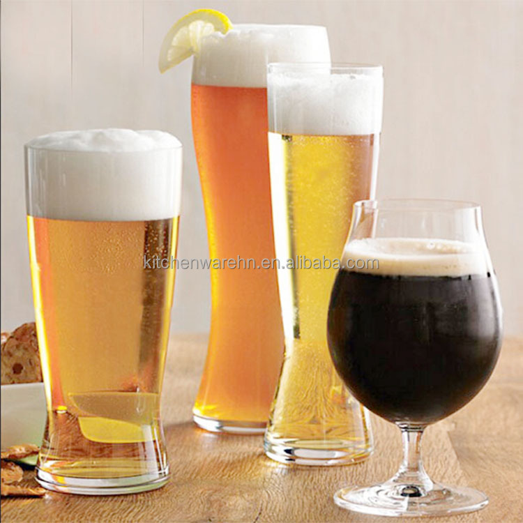 Wholesale Mold open customized glass ware for Guinness beer cup