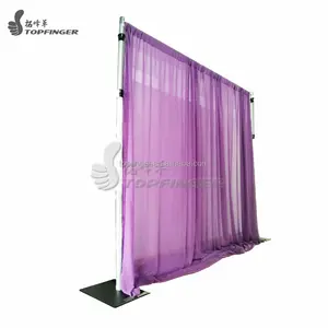 Factory Cheap Backdrop Poles Used Portable Pipe And Drape Wedding Mandap Chuppah For Sale