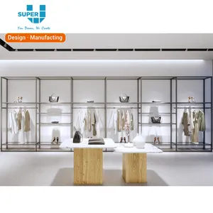 Boutique Furniture Retail Store Clothing Display Showcase Ideas Fixtures