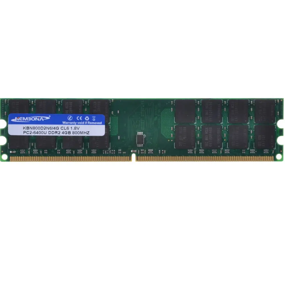 Kembona DDR2 800 4 GB RAM masaüstü bellek ile orijinal cips