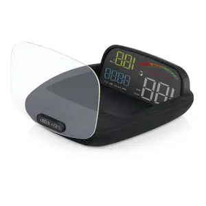 OBD2 + GPS HUD C800 Car Head Up Display con pannello di riflessione trasparente funziona per tutte le auto