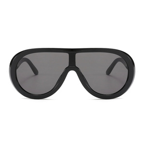 18932 Superhot Eyewear 2019 Oversized Shades SunメガネOne Piece Lens Shield Sunglasses - Product Image 1
