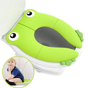 Portable <strong>Potty</strong> <strong>Training</strong> <strong>Seat</strong> for Boys, Baby, Kid, Toddler and Girls, Upgrade Ring <strong>Toilet</strong> <strong>Training</strong> <strong>Seat</strong> Cover Travel Folding Non - Product Image 1