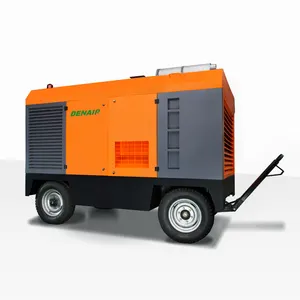 Diesel Portable Screw Air Compressor