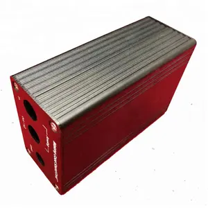 Aluminum sheet metal stamping process making housing case extruded electrical pcb enclosure box