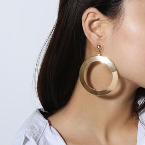 Nouveautés <span class=keywords><strong>AliExpress</strong></span>, boucles d'oreilles créoles tendance, vente en gros, style charme en alliage, <span class=keywords><strong>bijoux</strong></span> pour femmes - Product Image 3