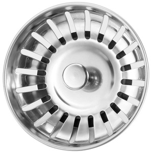 Ningbo Jutye SS 304 78mm <strong>Sink</strong> <strong>Plug</strong> Stainless Steel Kitchen <strong>Sink</strong> Strainer Stopper Waste <strong>Plug</strong> <strong>Sink</strong> - Product Image 1