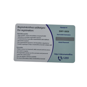 Nhựa CR80 Viễn Thông Scratch thẻ gọi điện thoại PVC thẻ cào - Product Image 2