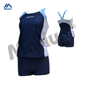 Leisure Bathing Suits Small Leaves Swimwear Wholesale Swimsuit For Mature Woman - Product Image 1