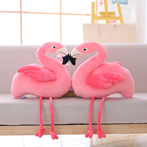 Giocattoli di peluche del fenicottero carino all'ingrosso animale di pezza come cuscino di lusso per bambini - Product Image 3