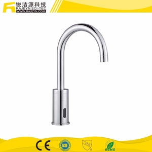 Popular Baño Cromado <span class=keywords><strong>Grifo</strong></span> Automático <span class=keywords><strong>con</strong></span> <span class=keywords><strong>Sensor</strong></span> de Movimiento - Product Image 1
