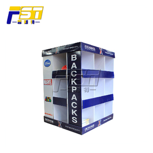 CCNB K3 material corrugado exhibición <span class=keywords><strong>de</strong></span> piso papel/gafas objetivo piso vitrina - Product Image 2