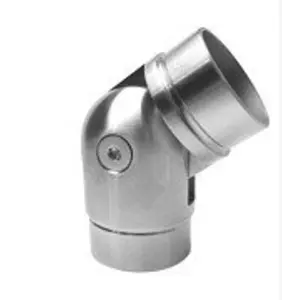 stainless steel adjustable handrail elbow