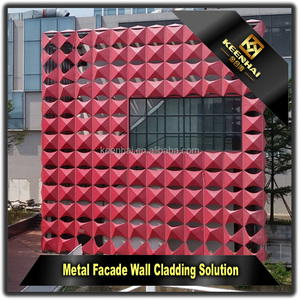 Aleación de aluminio perforado pared corrugado hojas de revestimiento de fachada - Product Image 3