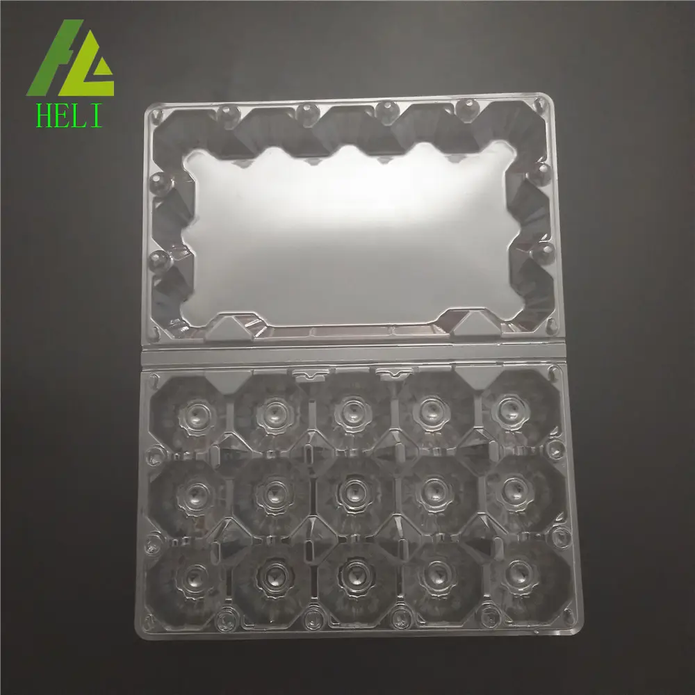PET PVC Egg Container or Plastic Egg Tray