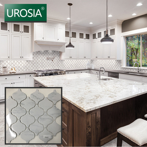 Azulejo Decorativo de Pared con Diseño de Mosaico de Cerámica de Mármol Blanco Estilo <span class=keywords><strong>Arabesco</strong></span> para Revestimiento - Product Image 3