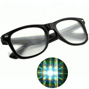 Ultieme Diffractie Bril-3D Prisma Effect Edm Regenboog Stijl Rave Party Bril