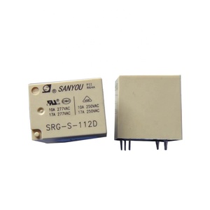 Реле реле 12v sanyou SRG-S-112D 12VDC 17A 277VAC 1Z 5PIN HF21FF-012-1Z сверхминиатюрный реле мощности - Product Image 1