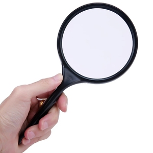 10X 100ミリメートルHand Held Reading Magnifier Zoomer Magnifying Glass Lens