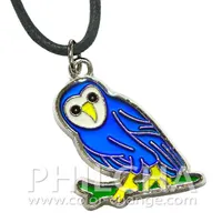 Color Change Mood Jewelry Necklace with Owl Pendant