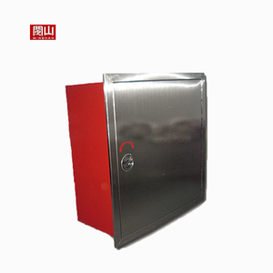 Armoires à tuyaux d'incendie encastrées GRP, blanches, personnalisées, murales, adaptées à tous les équipements <span class=keywords><strong>de</strong></span> lutte contre l'incendie, rouge (personnalisé) - Product Image 4