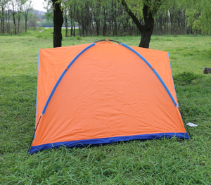 Tente de camping personnalisée, <span class=keywords><strong>Orange</strong></span> rouge double decker tente double porte domaine tente de secours d'urgence tent-CT0094 - Product Image 2