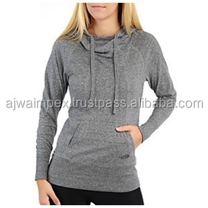 Pull à capuche polaire décontracté à la mode femmes pull léger à capuche à manches longues femmes pull à capuche - Product Image 2