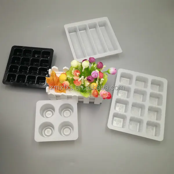 Aangepaste Clear Blister Plastic Verpakking Ice Cube Bevroren Voedsel Lade