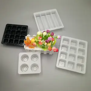 Tùy Chỉnh Rõ Ràng Vỉ Nhựa Bao Bì Ice Cube Đông Lạnh Khay Thực Phẩm