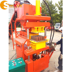 Hydraulische presse boden ziegel maschine LY2-10 maquina para hacer ladrillos eco logicos - Product Image 4