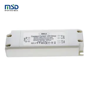 Constant Voltage DALI Dimming Driver LED Power Supply 40W non-waterptoof plastic cover LED Driver 500ma 700ma 900ma 1200ma