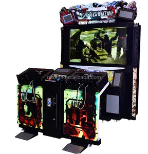 Li Fun arcade shooting machine gun game machine coin operated games arcade guns game gun basketball shooting gun machine