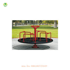 Simple Design Outdoor Antique Carousel Merry Go Round Equipment for Sale /toy Carousel for Children and Adults (QX-123K) - Product Image 1