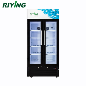Enfriador de Bebidas Pepsi de Doble Puerta con 2 Puertas de Vidrio y Capacidad de 488 Litros con Ruedas - Product Image 3