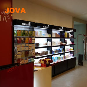 Étagère de magasin noire, présentoir de cosmétiques L'Oréal, mobilier de magasin, étagère/présentoir - Product Image 2