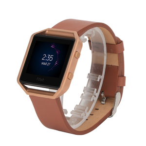 Nouveau bracelet de montre en cuir véritable pour <span class=keywords><strong>fitbit</strong></span> blaze <span class=keywords><strong>flex</strong></span> 2 versa charge HR versa ionique alta surge - Product Image 3