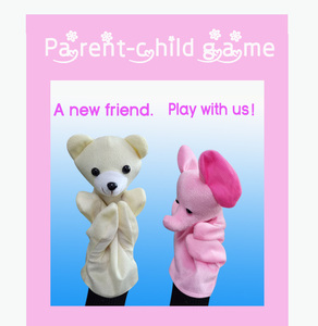 Nhà Sản Xuất Trung Quốc Mềm Thoải Mái Kawaii Tay Múa Rối Nhà Hát Đặt Động Vật Lớn Đồ Chơi Sang Trọng Con Rối - Product Image 2